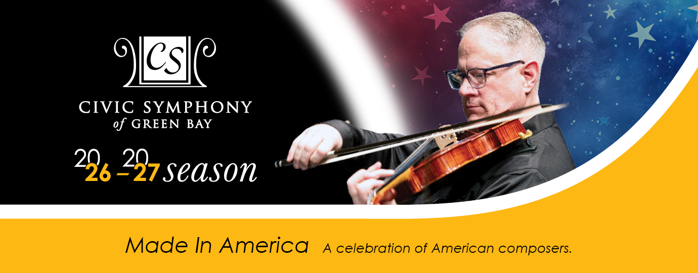 Civic Symphony of Green Bay – Made in America Banner