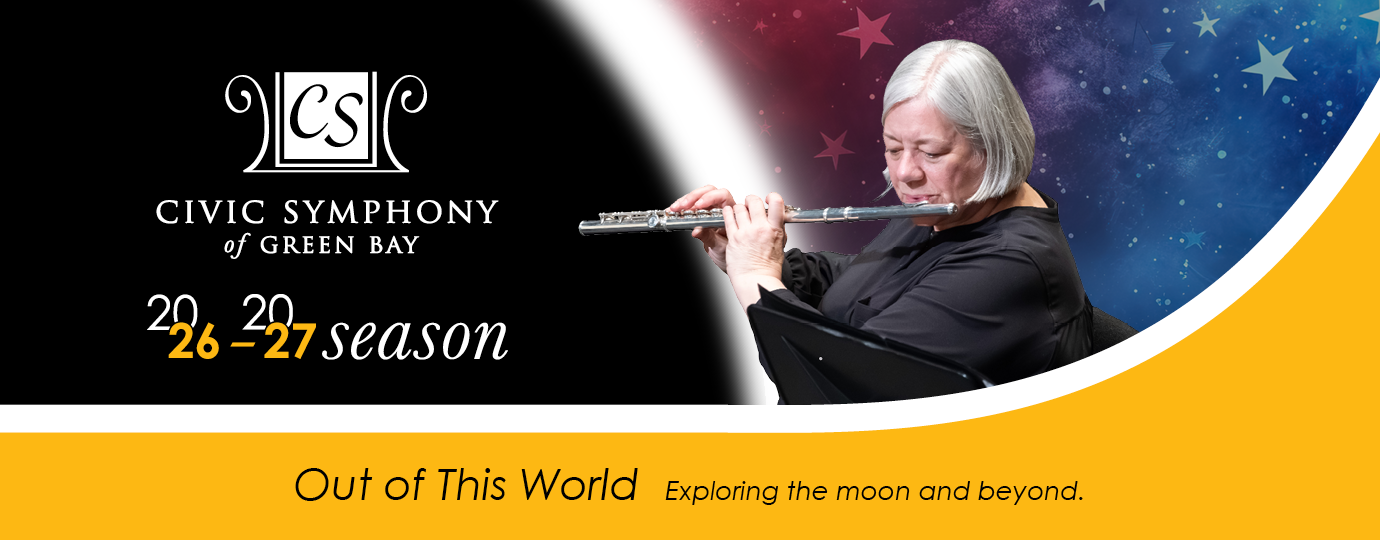 Civic Symphony of Green Bay – Out of This World Banner