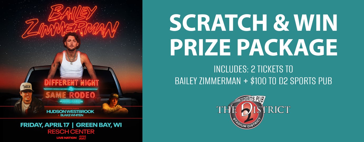 Bailey Zimmerman, Scratch and Win