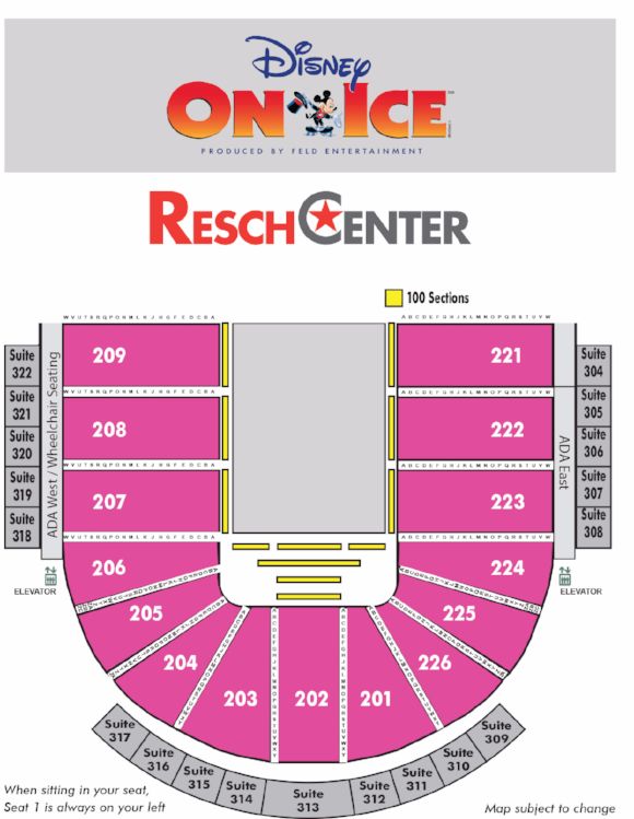 Disney Hall Seating Chart