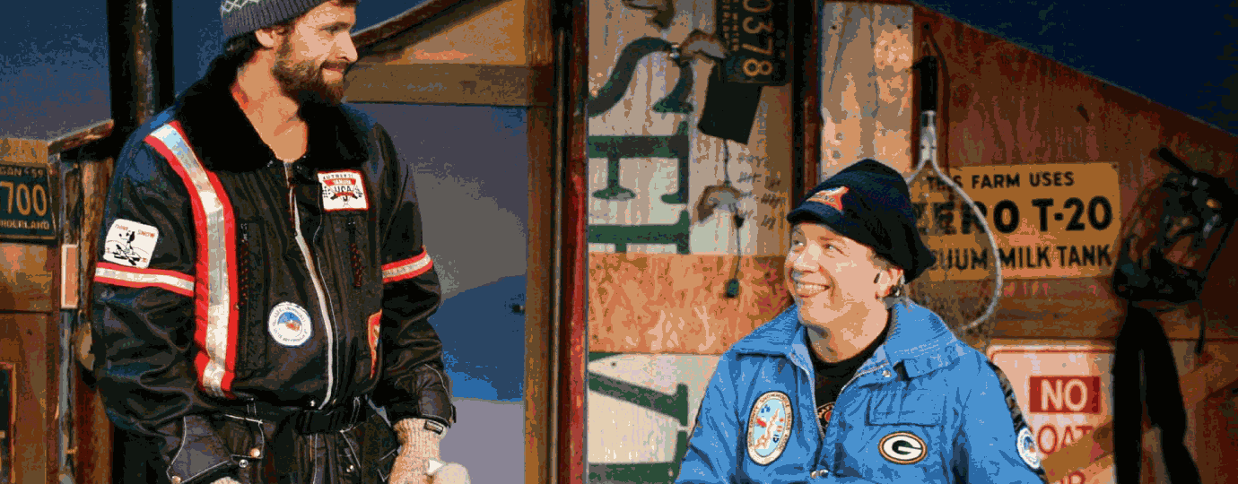 Guys on Ice: The Ice Fishing Musical banner