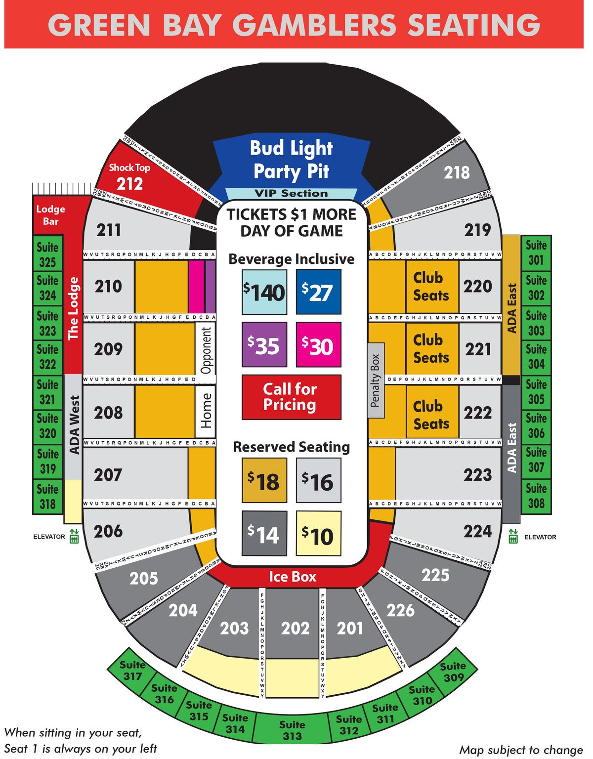 Resch Center Seating Chart Monster Jam