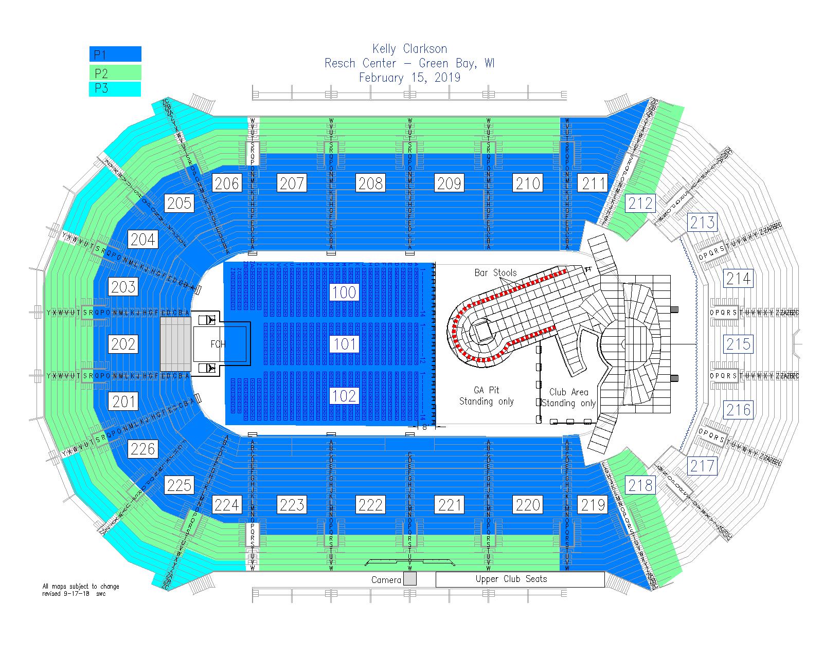 Ppl Center Seating Chart Clarkson