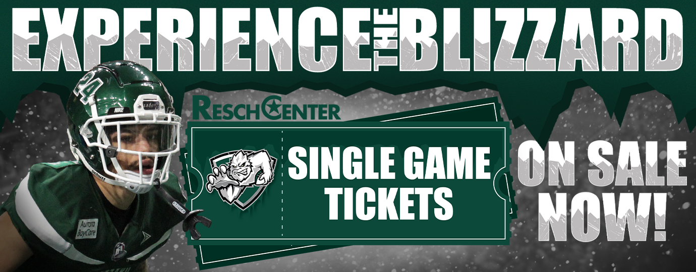 Green Bay Blizzard 2024 Ticket Star