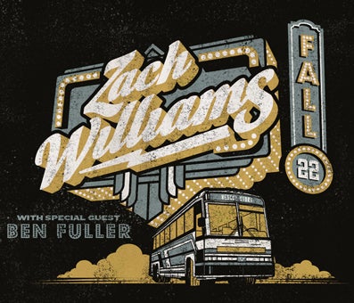 Zach Williams Fall 22 Tour Ticketstar