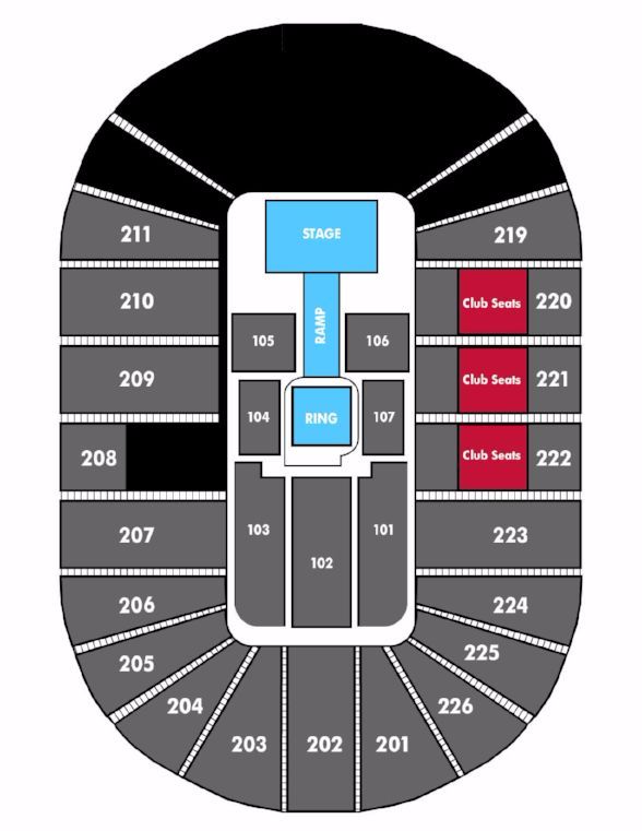 WWE Smackdown LIVE Resch Center