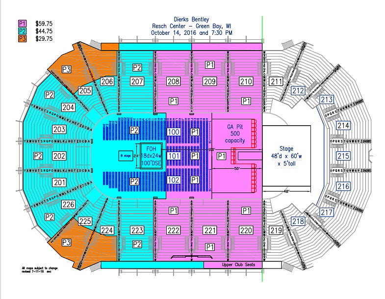Dierks Bentley Resch Center