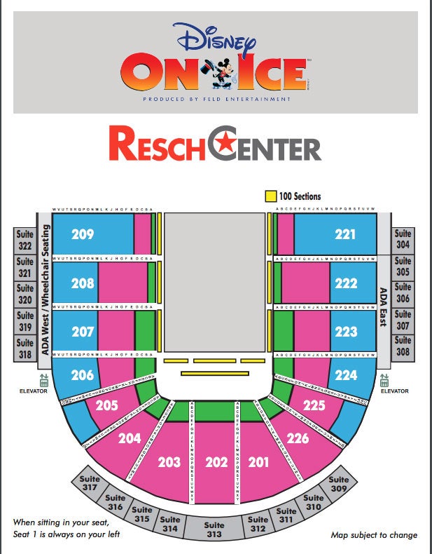 Resch Center Monster Jam Seating Chart