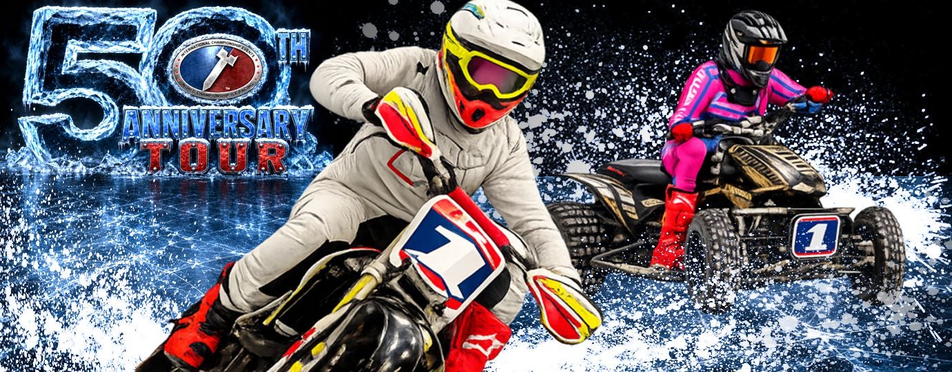World Championship Ice Racing Banner